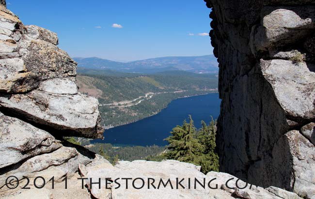Nugget #215 Donner Lake from  Summit