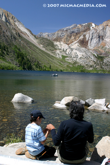 Nugget #114 B Father son Convict Lake