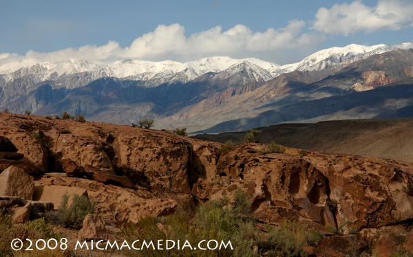 Nugget #152 E Lava flow Inyo-White Mountains